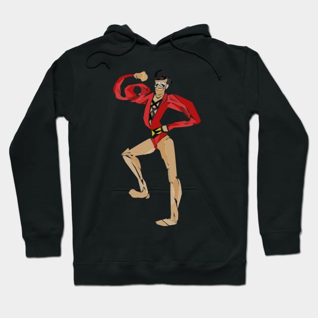 Plastic man Hoodie by Newtegan